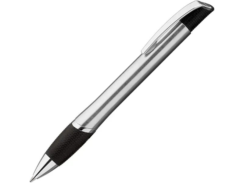 Ручка шариковая металлическая OPERA, синий, 1мм, серебристый - 187951.17