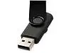 Флеш-карта Rotate Metallic USB 2.0 на 4 Gb, темно-синий