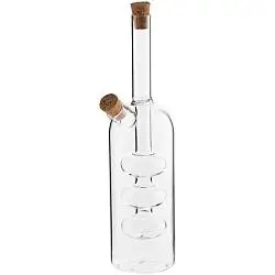 Бутылка для масла и уксуса Bubble Up, 6x9,5x25 см; упаковка: 8,6x8,6x26,4 см