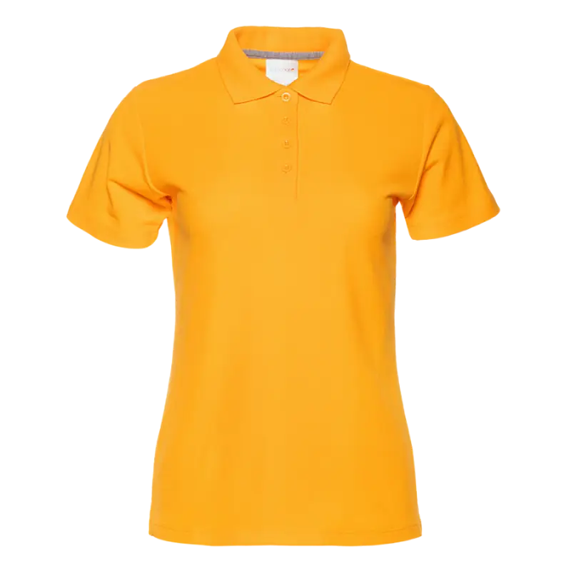 Рубашка поло женская 104W_Жёлтый (12) (XS/42)