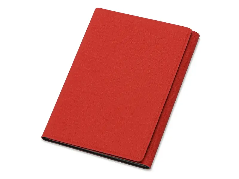 Обложка на магнитах для автодокументов и паспорта Favor, красная/серая - 113601