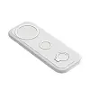 Настольная беспроводная (15W) зарядная станция "Snow Board" для смартфона, часов и наушников