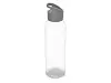 Бутылка для воды Plain 2 630 мл, прозрачный/черный