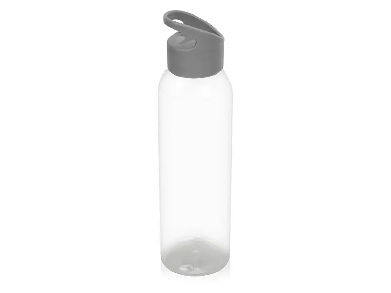 Бутылка для воды Plain 2 630 мл, прозрачный/серый - 823317