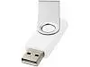 USB-флешка на 32 Гб Rotate Basic, белый