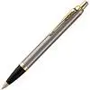 Ручка шариковая Parker IM Core K321 Brushed Metal GT M, 13,6x1,1 см; упаковка: 17,6x5,3x3,7 см