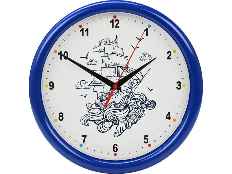 Часы настенные разборные Idea, синий - 186140.02