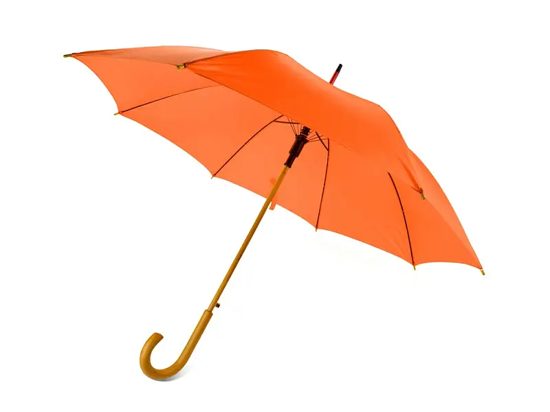 Зонт-трость Радуга, оранжевый - 906118