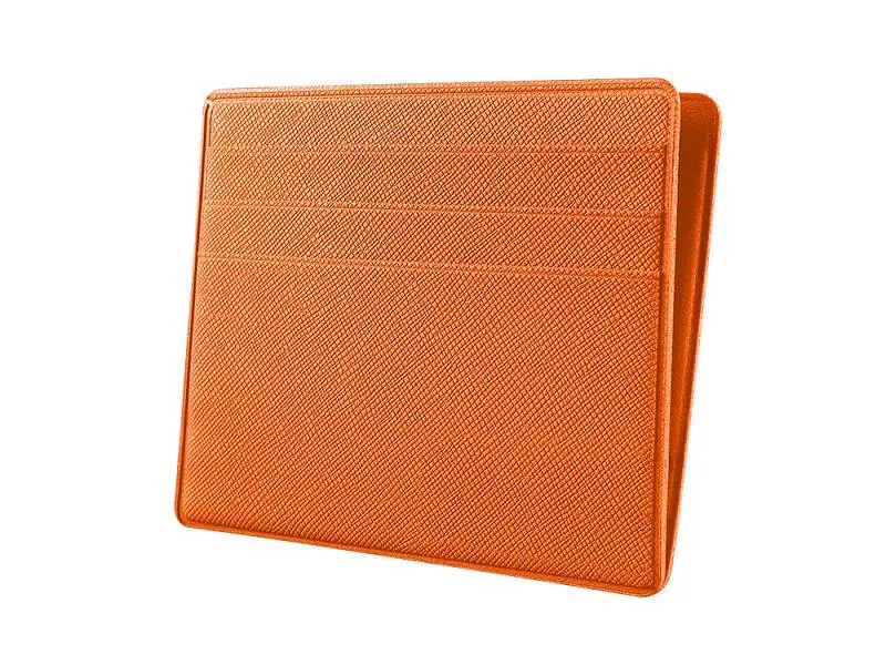Картхолдер для денег и шести пластиковых карт Favor, оранжевый - 213208