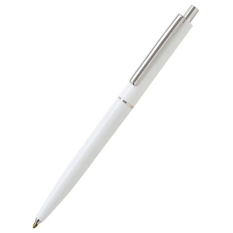Ручка пластиковая Dot, белая - 1022.01