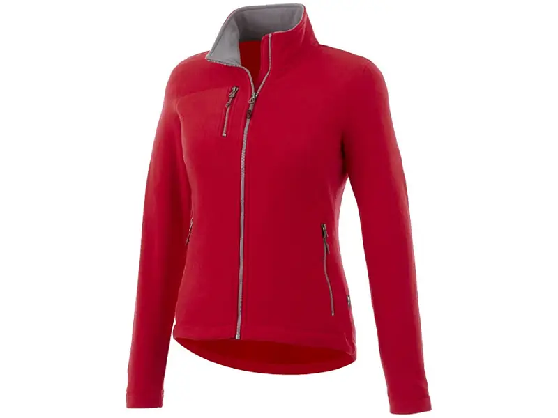 Женская микрофлисовая куртка Pitch, красный - 3348925XS