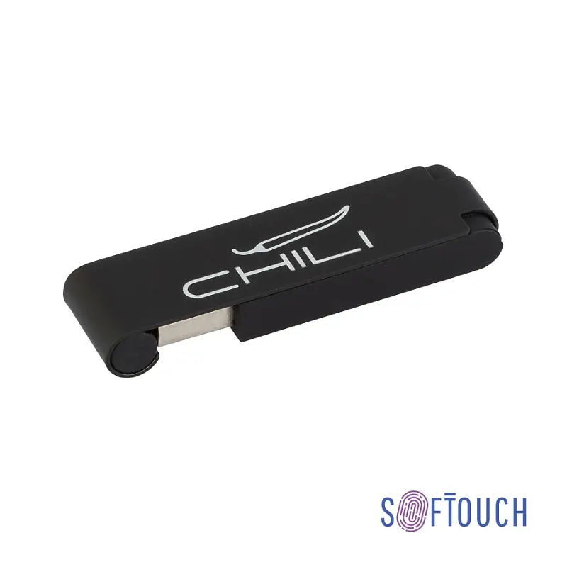 Флеш-карта "Case", объем памяти 16GB, покрытие soft touch - 6837-3S/16Gb