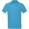 Рубашка поло мужская Inspire синяя, размер S