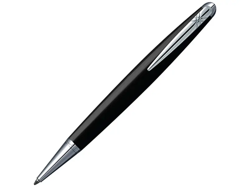 Ручка шариковая Pierre Cardin MAJESTIC с поворотным механизмом, черный/серебро - 417560