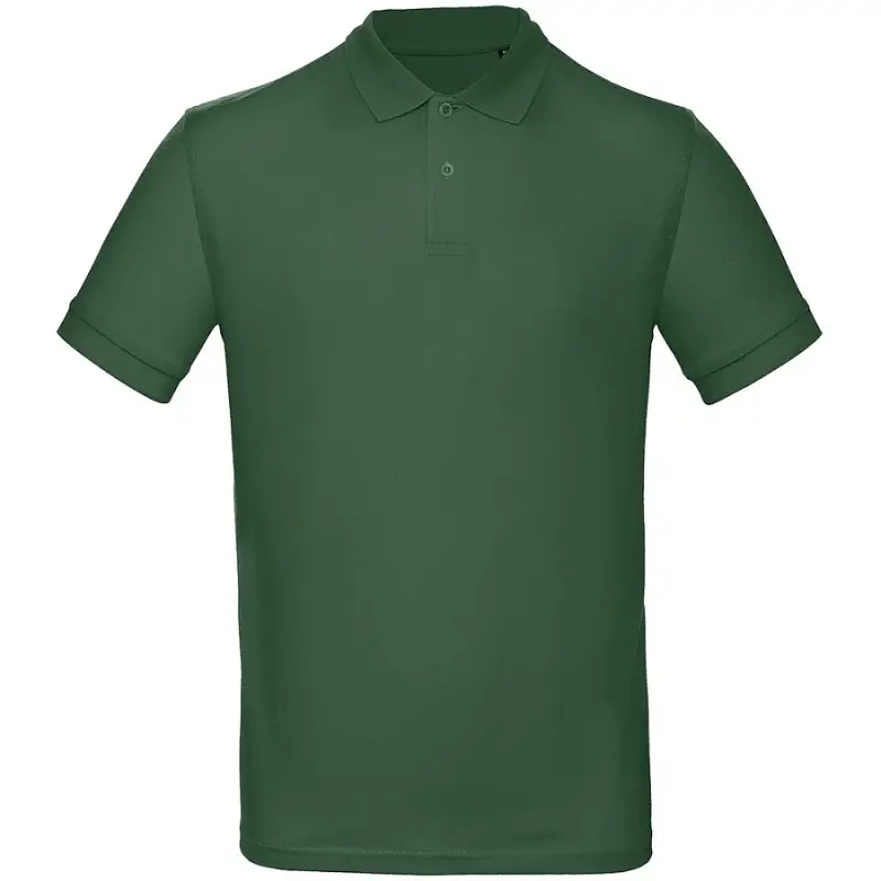 Рубашка поло мужская Inspire темно-зеленая, размер S - PM4305401S