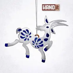 Ёлочная игрушка Коза 