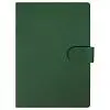 Блокнот А5 Tasmania, в твердой обложке со стикерами в линейку, зеленый