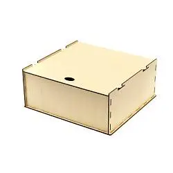 Подарочная коробка ламинированная из HDF 24,5*25,5*10