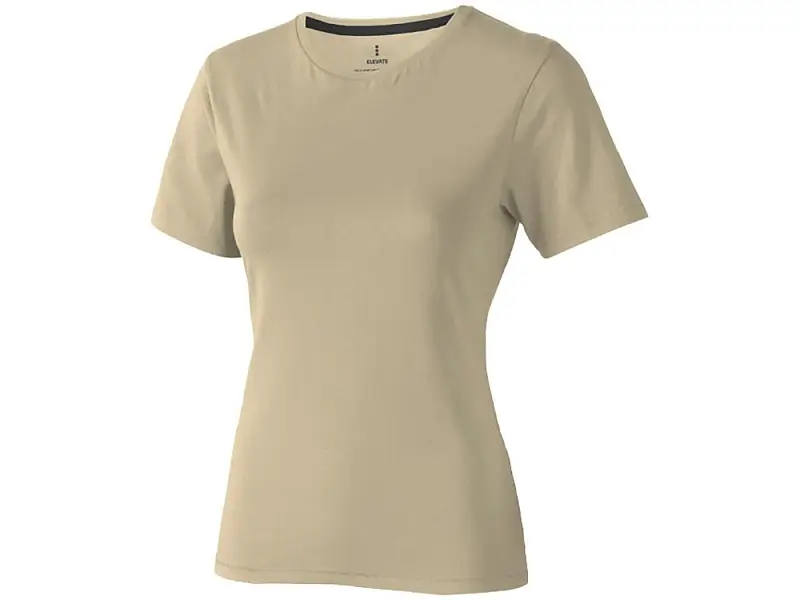Nanaimo женская футболка с коротким рукавом, хаки - 3801205XS