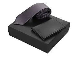 Подарочный набор Long River: обложка для паспорта, галстук