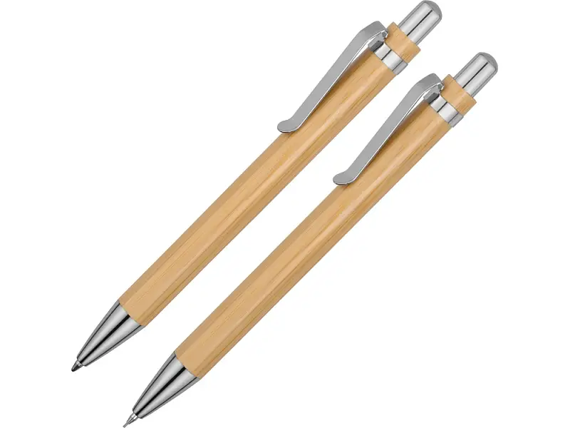 Набор Bamboo шариковая ручка и механический карандаш - 52571.09