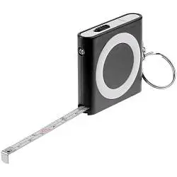 Брелок-фонарик с рулеткой Rule Tool, 5x5,2x1,3 см, диаметр кольца 2,5 см