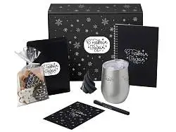 Подарочный набор Re:Start с термокружкой, кофе и блокнотом