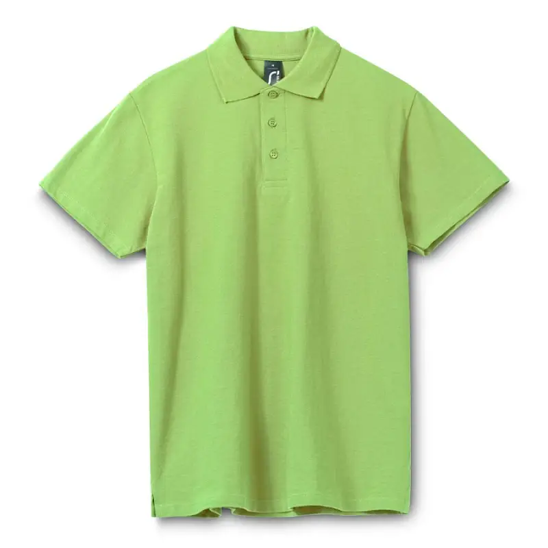 Рубашка поло мужская Spring 210 зеленое яблоко, размер S - 1898.941