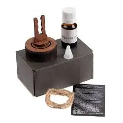 Ароматизатор в машину Sentir Deflector, коричневый, диаметр 4,7 см, толщина 1,8 см, длина вставки 4,2 см; коробка: 10,5х4,8х6,4 см