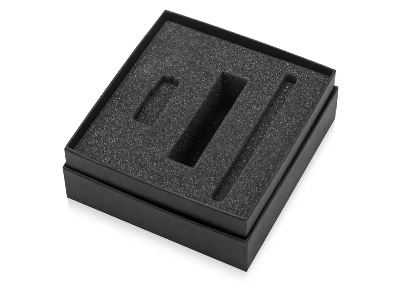 Коробка подарочная Smooth M для зарядного устройства, ручки и флешки - 700378
