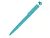 Ручка шариковая пластиковая RECYCLED PET PEN switch, синий, 1 мм, желтый