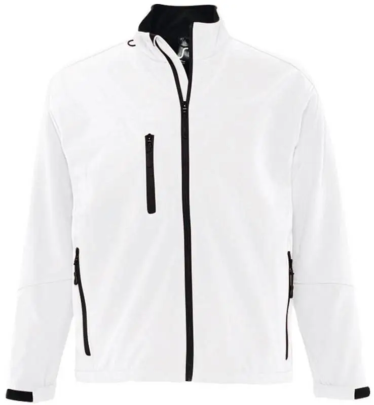 Куртка мужская на молнии Relax 340 белая, размер S - 4367.601
