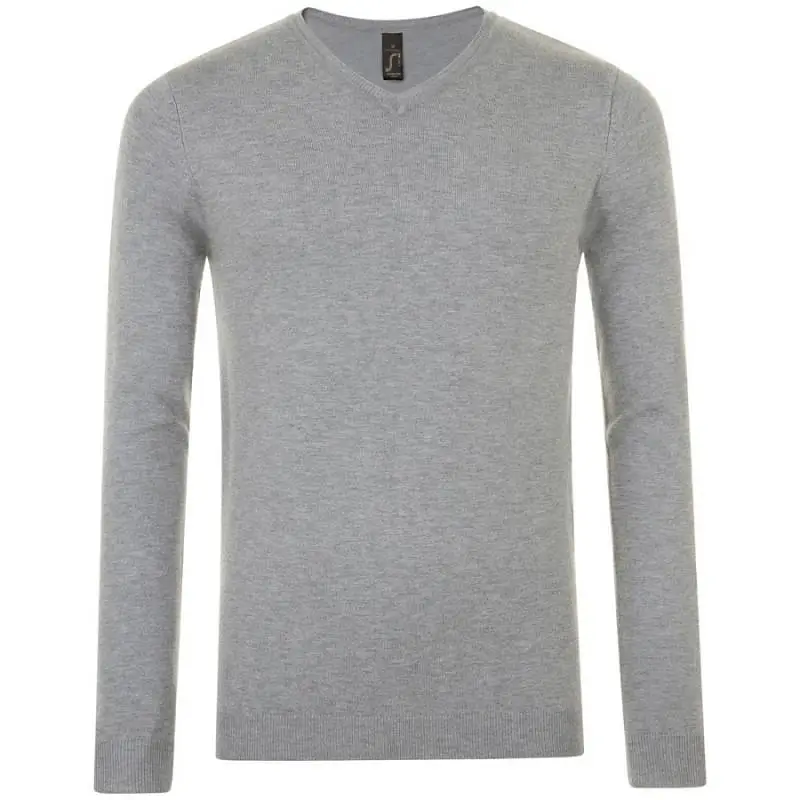 Пуловер мужской Glory Men серый меланж, размер S - 01710350S