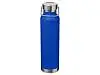 Бутылка для воды с вакуумной изоляцией Thor объемом 650 мл из переработанной нержавеющей стали, сертифицированной по стандарту RCS - Темно - синий