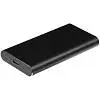 Портативный внешний диск SSD Uniscend Drop, 256 Гб, 4,1х8х1 см; футляр: 6,5х11х3,5 см; коробка: 8х13х4 см