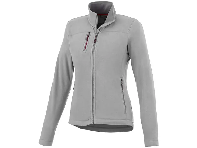 Женская микрофлисовая куртка Pitch, серый - 3348990XS