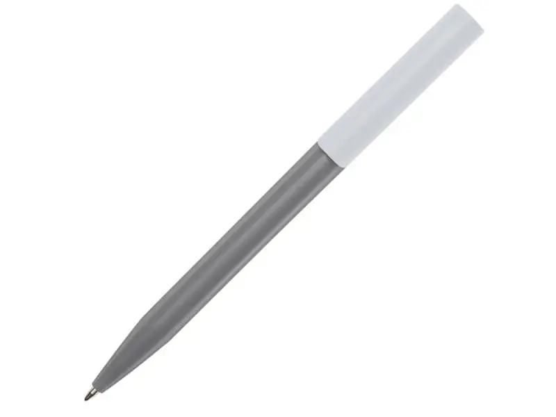 Шариковая ручка Unix из переработанной пластмассы, синие чернила - Серый - 10789682