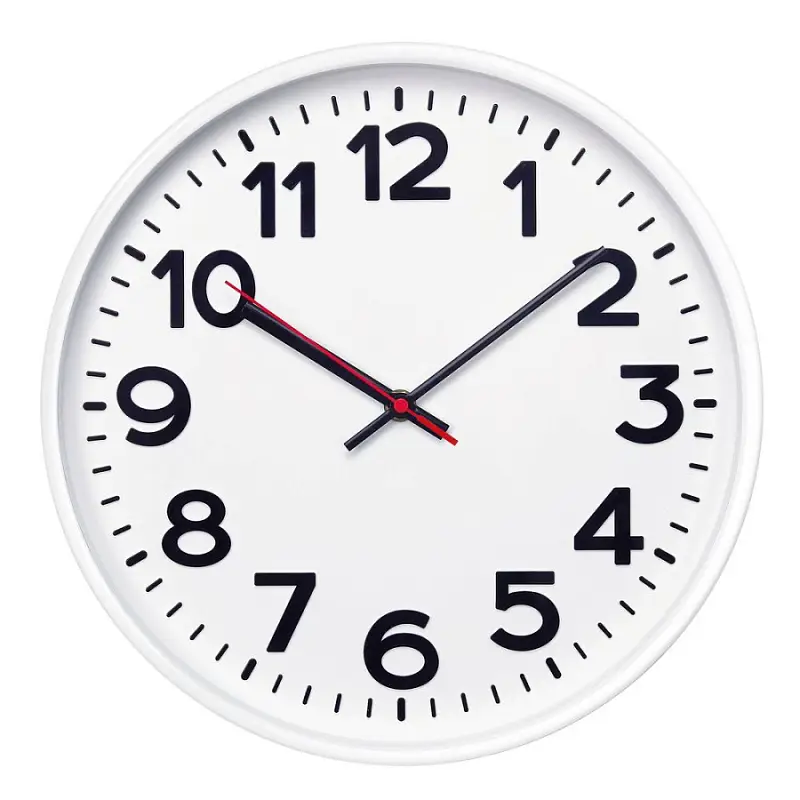 Часы настенные ChronoTop, 30,5x30,5x5 см; размер упаковки 31x31x5,5 см - 10732.60