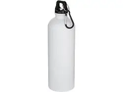 Бутылка для воды с карабином Орегон, нержавеющая сталь, 750 мл