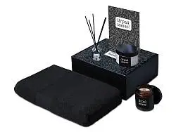 Подарочный набор Re:y. Care с полотенцем, солью для ванны и диффузором