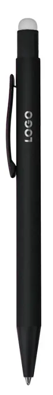 Ручка шариковая Raven (черный с серебристым) - 141.0221