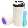 Термокружка Ashly To Go, белая/фиолетовая/бирюзовая