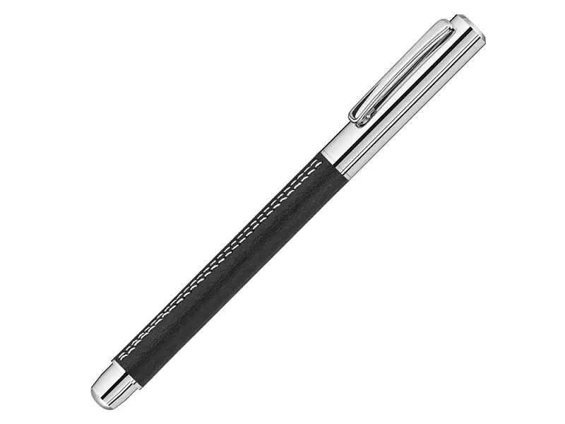 Ручка металлическая роллер SILENCE LE R, черный - 188014.07