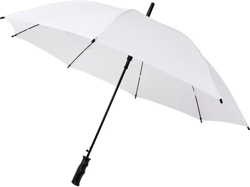 23-дюймовый ветрозащитный полуавтоматический зонт Bella, белый - 10940102