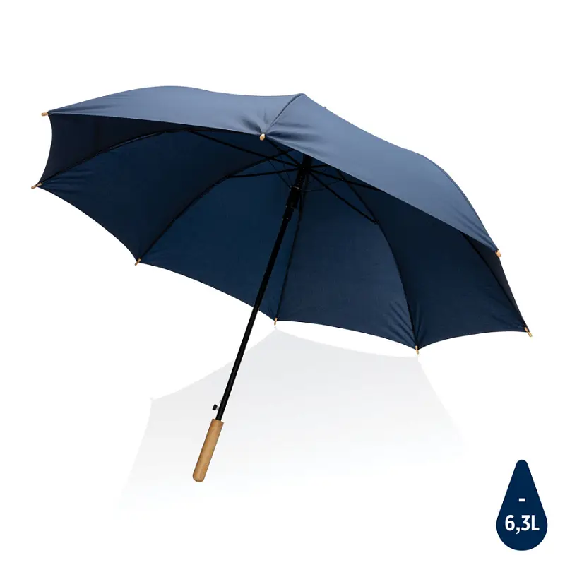 Плотный зонт Impact из RPET AWARE™ с автоматическим открыванием, d120 см - P850.665