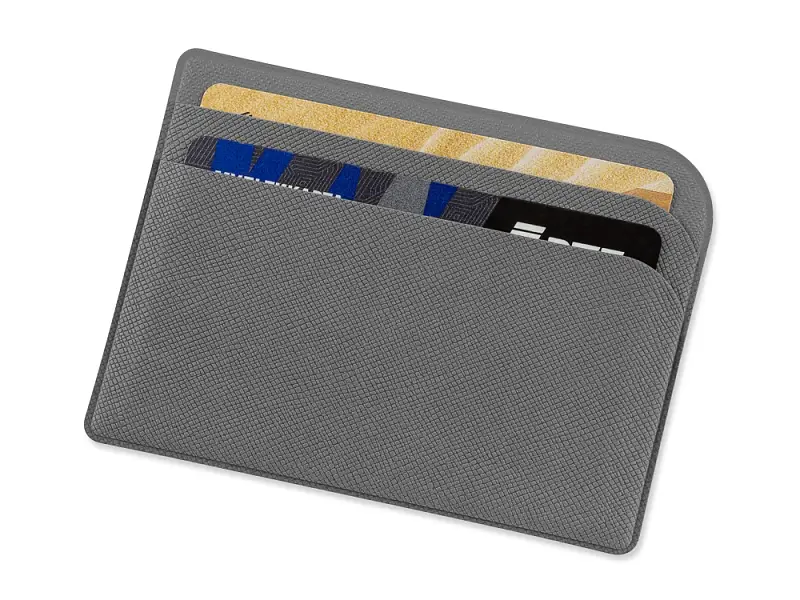Картхолдер для 3-пластиковых карт Favor, светло-серый - 113117