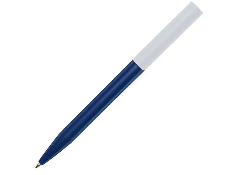 Шариковая ручка Unix из переработанной пластмассы, синие чернила - Нейви - 10789655