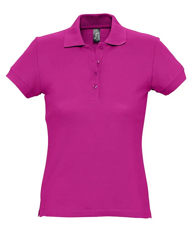 Рубашка поло женская Passion 170 темно-розовая (фуксия), размер S - 4798.571