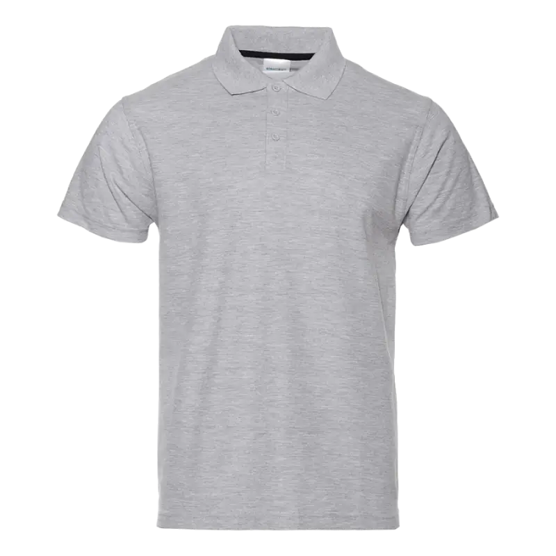 Рубашка поло мужская 104_Серый меланж (50) (XS/44)