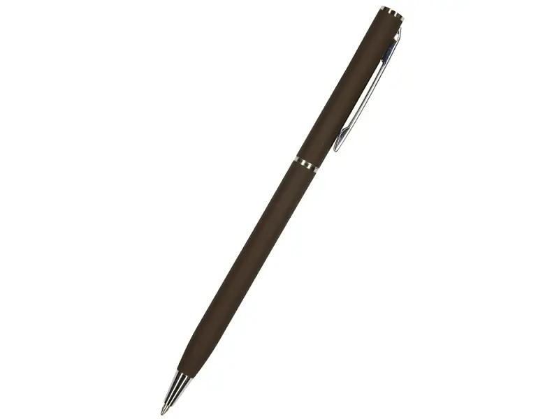 Ручка Palermo шариковая  автоматическая, коричневый металлический корпус, 0,7 мм, синяя - 20-0250.02